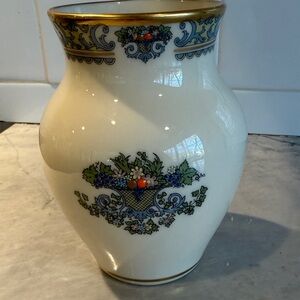 Lenox Autumn Vase with 24K Gold Rim